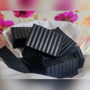 Goat Milk -Black Orchids handcrafted activated charcoal Soap Bars 2.5"x3"x1.5"
